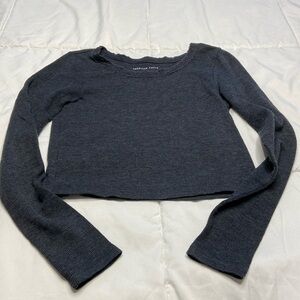 American Eagle Women's Long Sleeve Crop Top